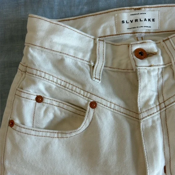 SLVRLAKE Frankie double yoke Jeans size 23 - Picture 11 of 11